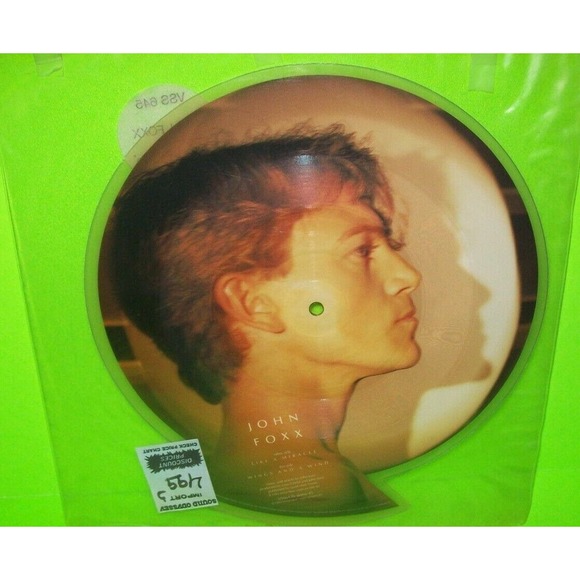 John Foxx ‎Like A Miracle Picture Disc Vinyl Record 1983 Synth-Pop Electronic - Picture 1 of 4